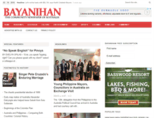 Tablet Screenshot of bayanihannews.com.au